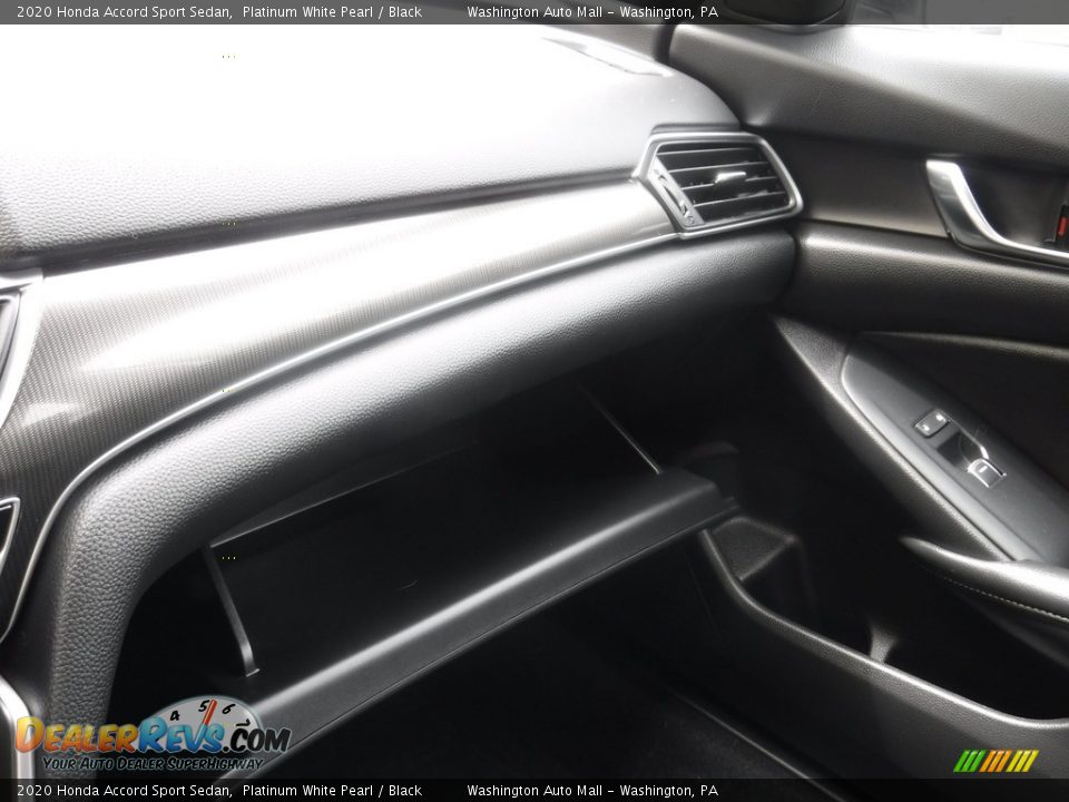 2020 Honda Accord Sport Sedan Platinum White Pearl / Black Photo #29