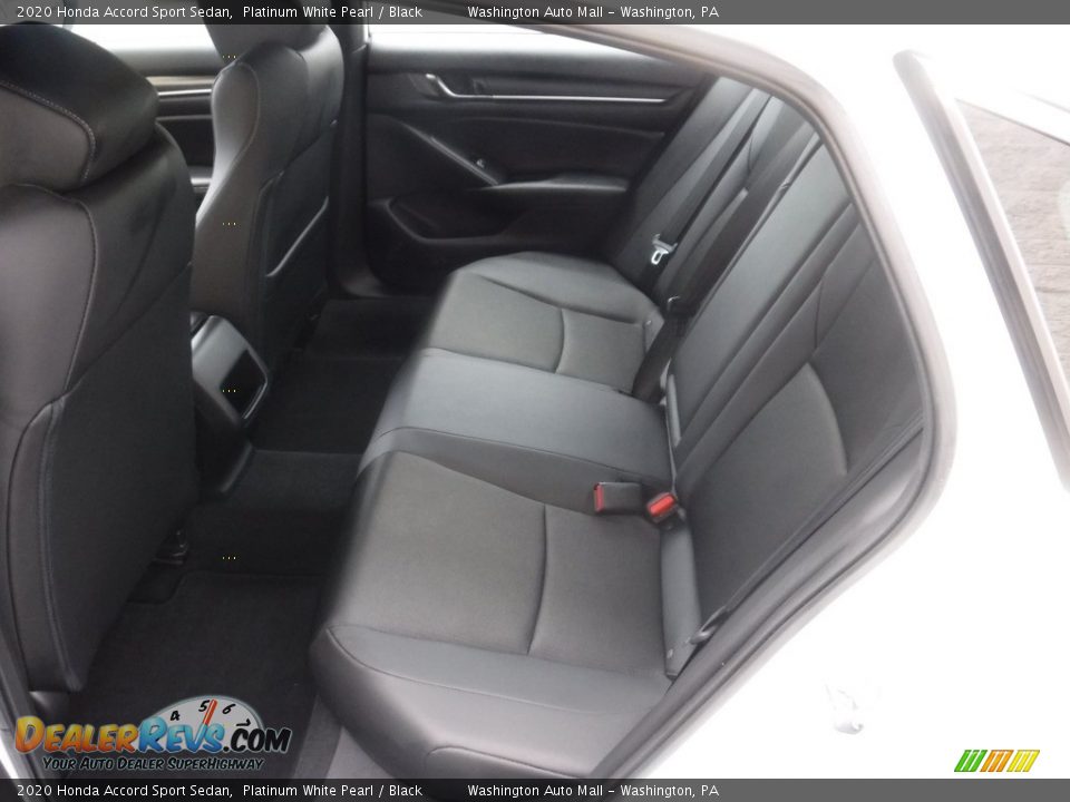 2020 Honda Accord Sport Sedan Platinum White Pearl / Black Photo #30