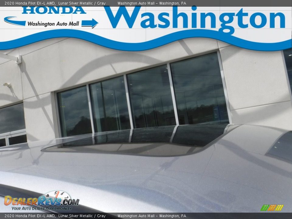 2020 Honda Pilot EX-L AWD Lunar Silver Metallic / Gray Photo #3
