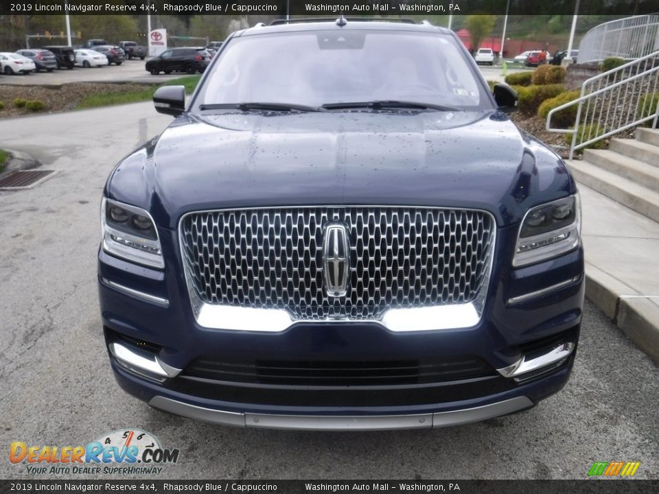 2019 Lincoln Navigator Reserve 4x4 Rhapsody Blue / Cappuccino Photo #15