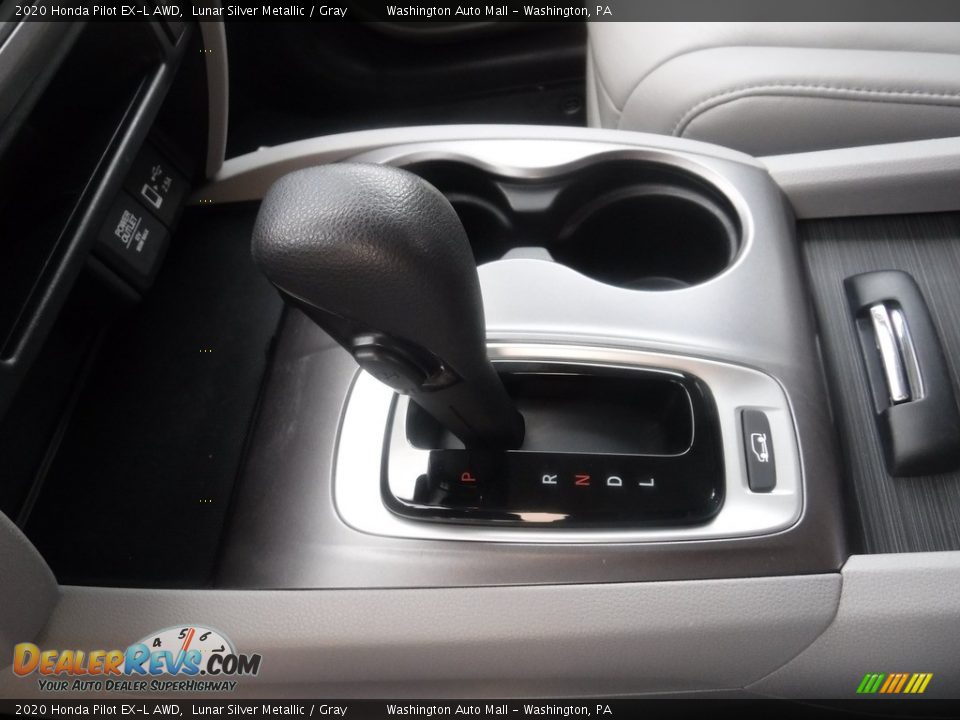 2020 Honda Pilot EX-L AWD Lunar Silver Metallic / Gray Photo #19
