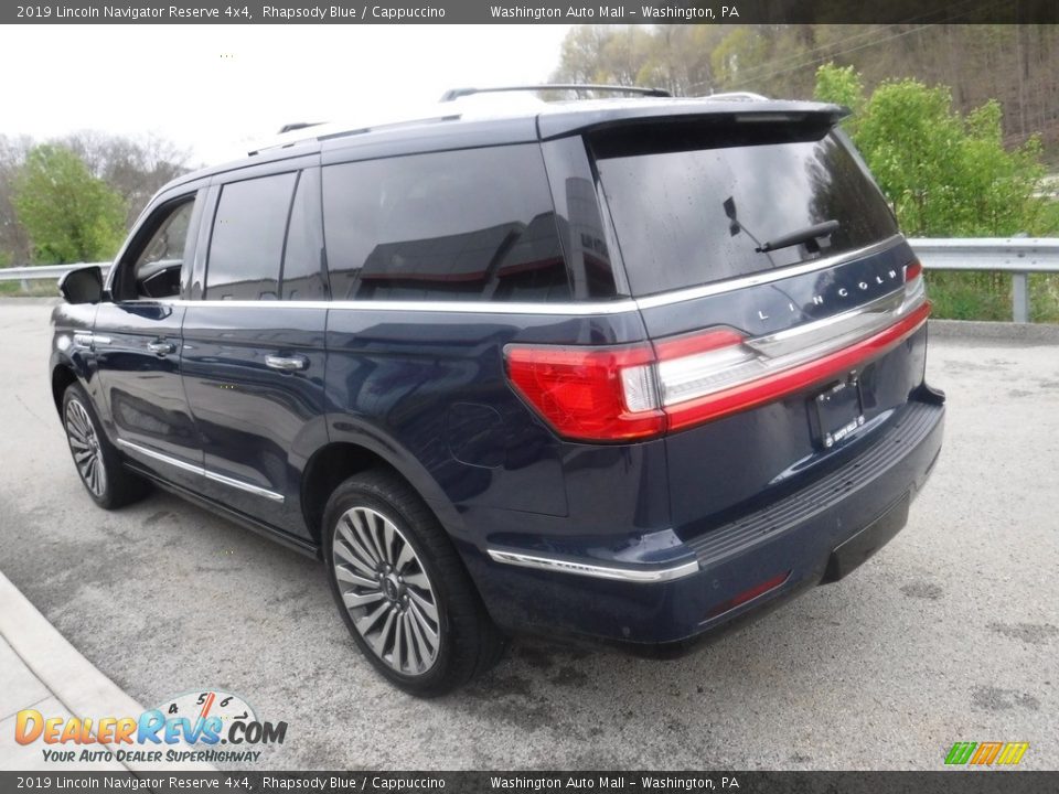 2019 Lincoln Navigator Reserve 4x4 Rhapsody Blue / Cappuccino Photo #19