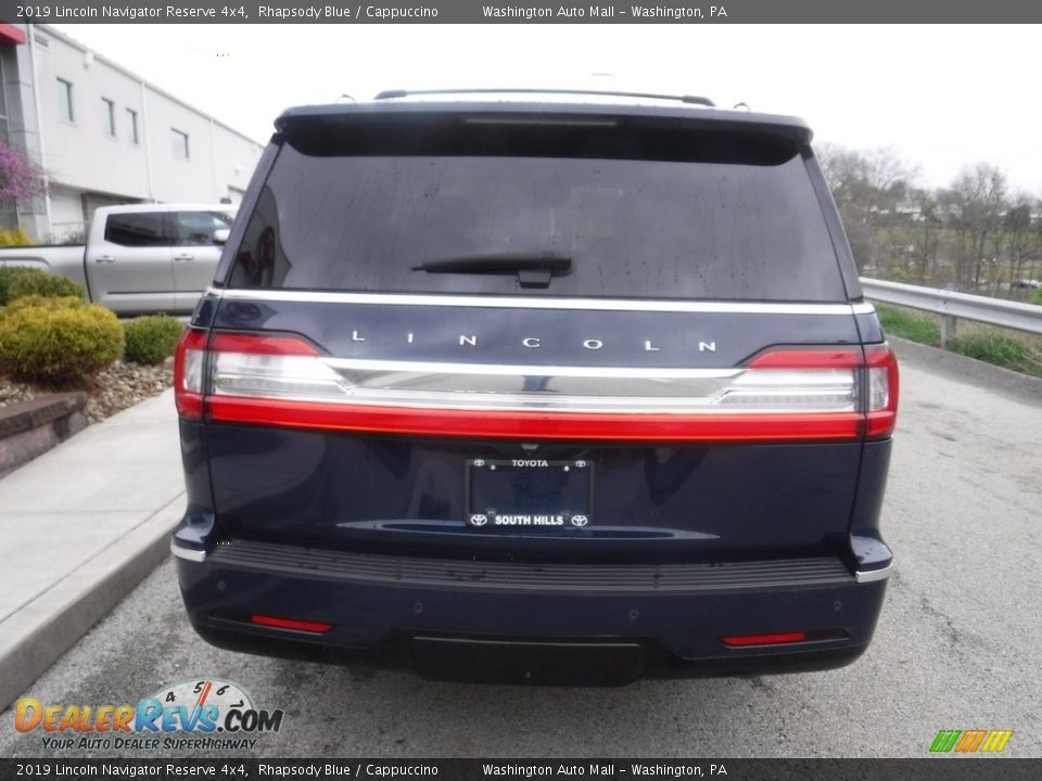 2019 Lincoln Navigator Reserve 4x4 Rhapsody Blue / Cappuccino Photo #20