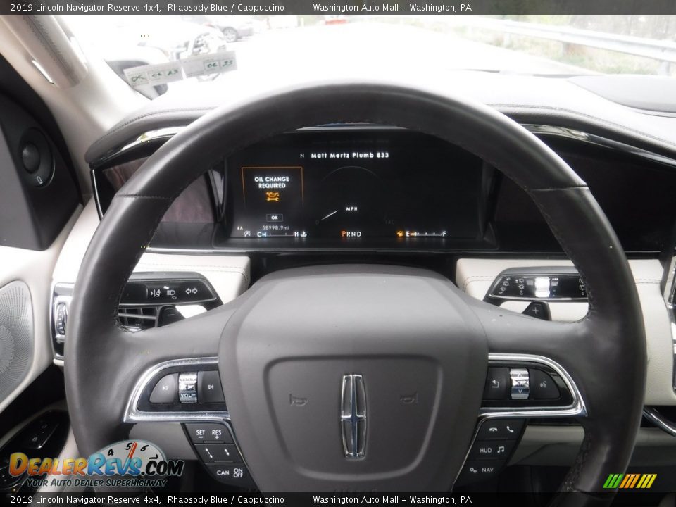 2019 Lincoln Navigator Reserve 4x4 Steering Wheel Photo #31