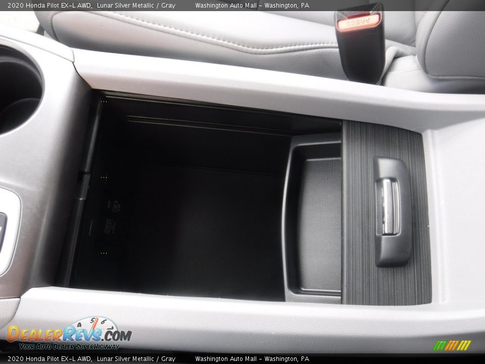 2020 Honda Pilot EX-L AWD Lunar Silver Metallic / Gray Photo #31