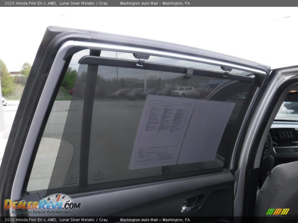 2020 Honda Pilot EX-L AWD Lunar Silver Metallic / Gray Photo #33