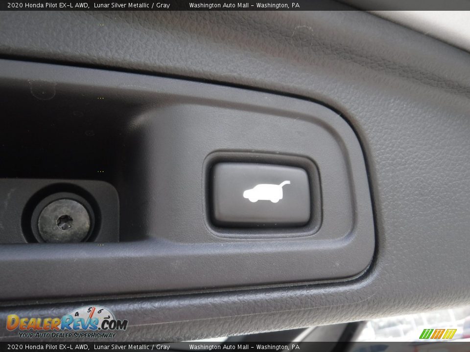 2020 Honda Pilot EX-L AWD Lunar Silver Metallic / Gray Photo #36
