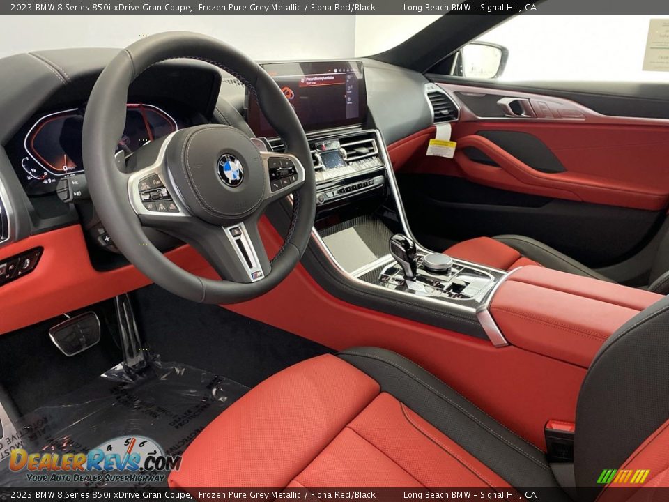 Fiona Red/Black Interior - 2023 BMW 8 Series 850i xDrive Gran Coupe Photo #12