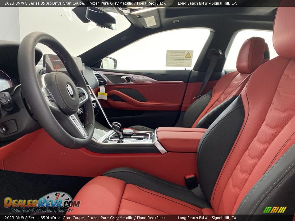 Front Seat of 2023 BMW 8 Series 850i xDrive Gran Coupe Photo #13