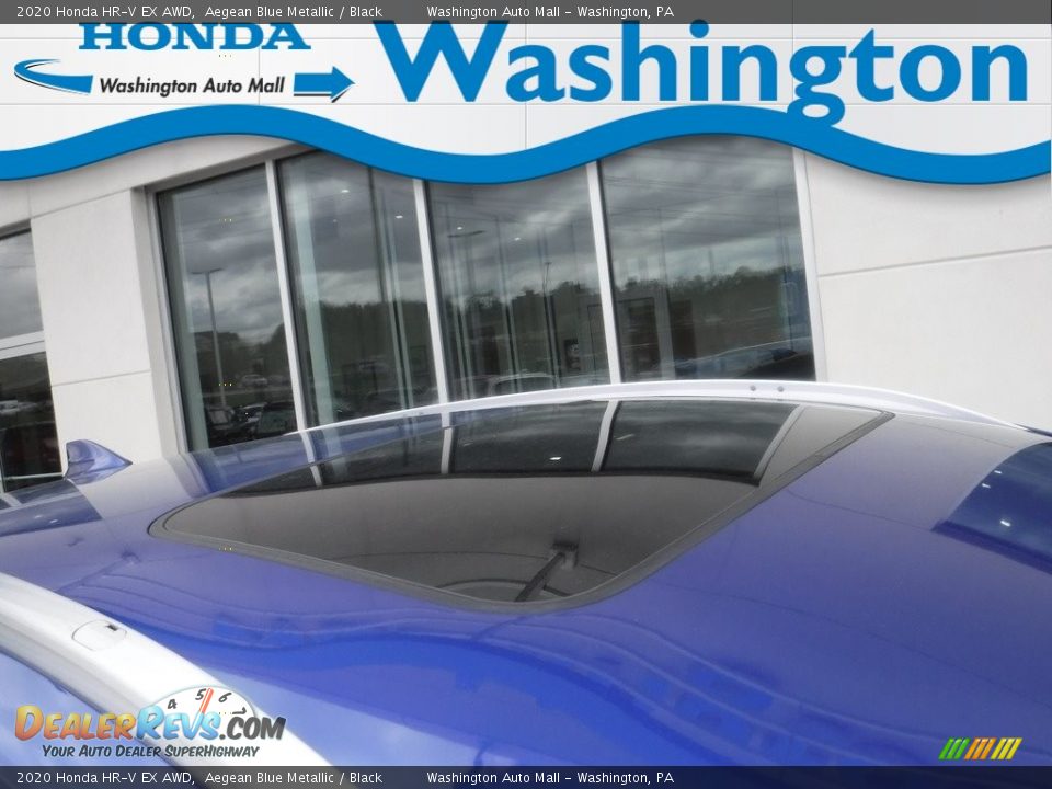 2020 Honda HR-V EX AWD Aegean Blue Metallic / Black Photo #3