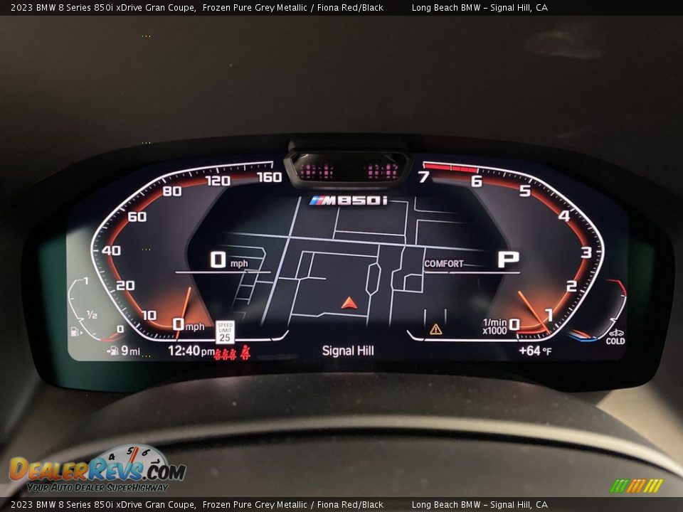 2023 BMW 8 Series 850i xDrive Gran Coupe Gauges Photo #17