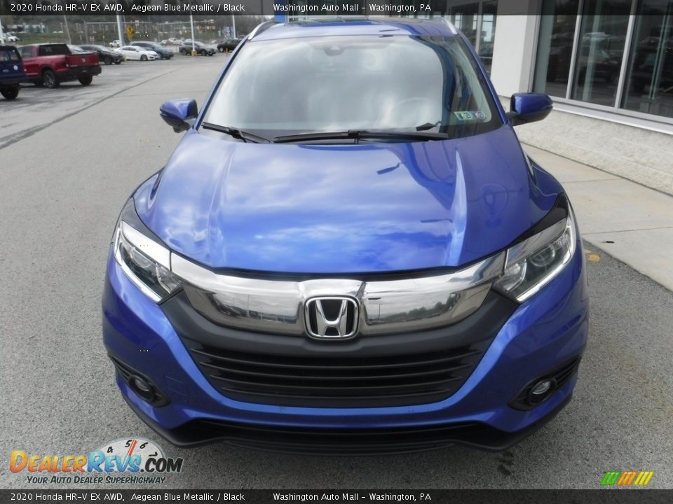 2020 Honda HR-V EX AWD Aegean Blue Metallic / Black Photo #5