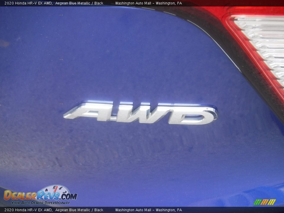 2020 Honda HR-V EX AWD Aegean Blue Metallic / Black Photo #11