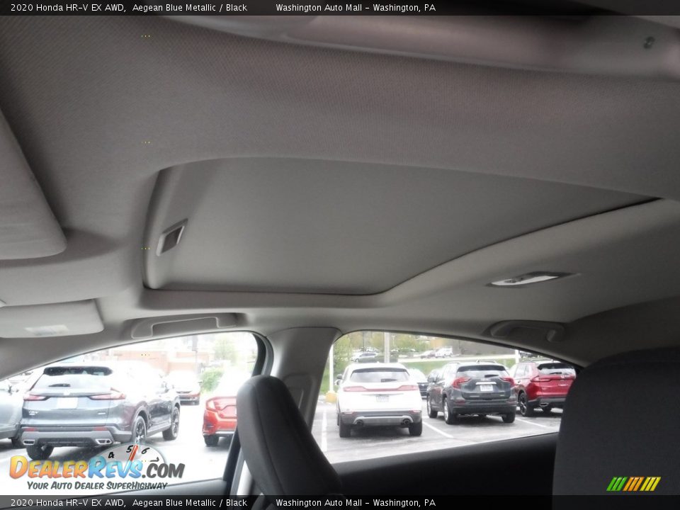 2020 Honda HR-V EX AWD Aegean Blue Metallic / Black Photo #12