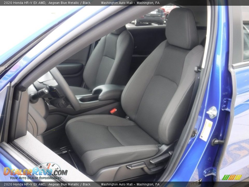 2020 Honda HR-V EX AWD Aegean Blue Metallic / Black Photo #14