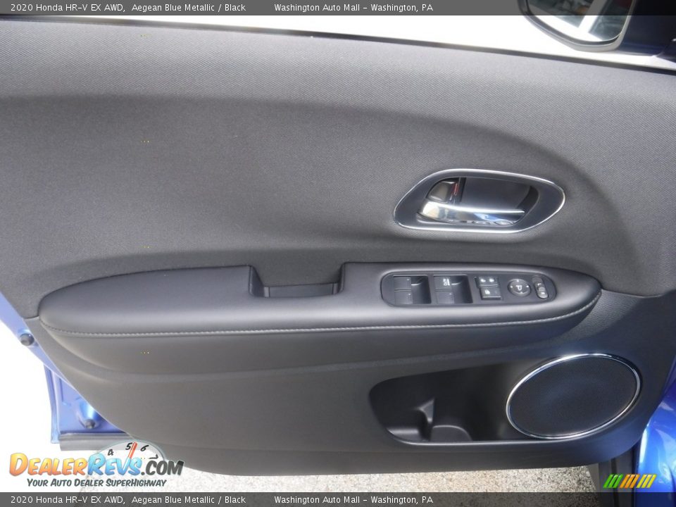 2020 Honda HR-V EX AWD Aegean Blue Metallic / Black Photo #15