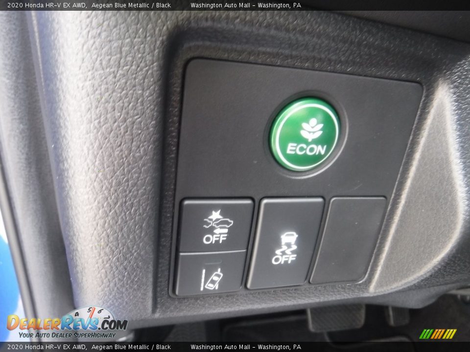 2020 Honda HR-V EX AWD Aegean Blue Metallic / Black Photo #16