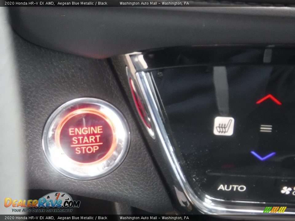2020 Honda HR-V EX AWD Aegean Blue Metallic / Black Photo #19
