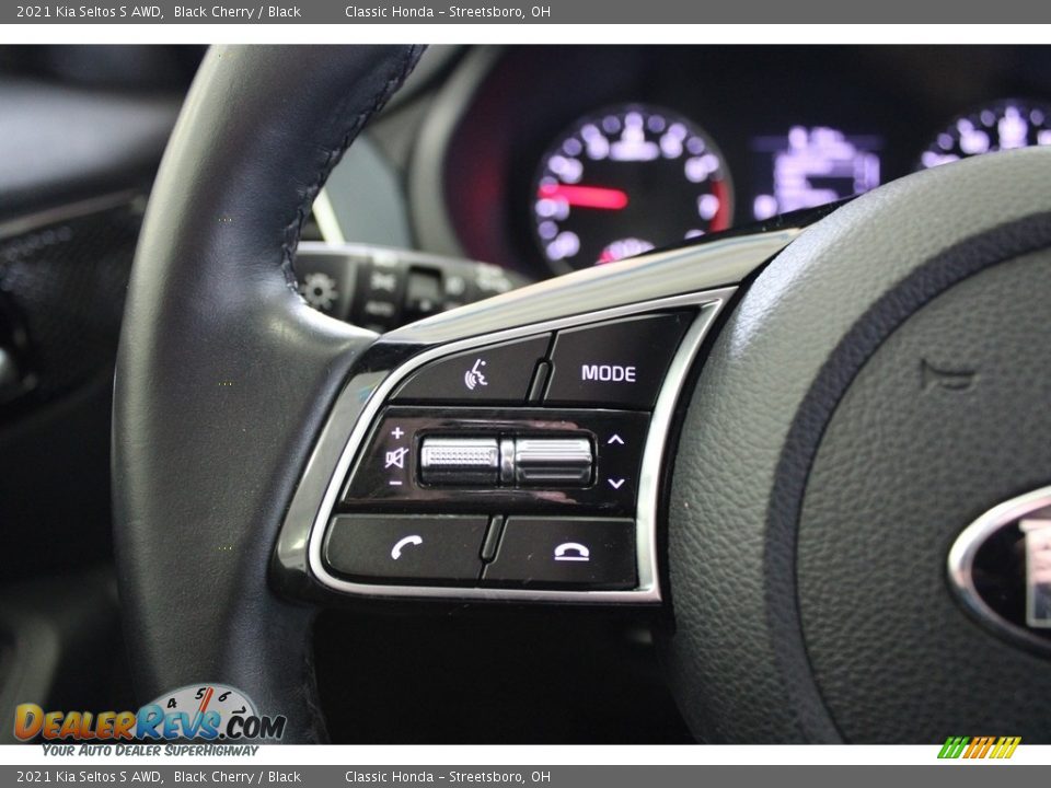 2021 Kia Seltos S AWD Black Cherry / Black Photo #30
