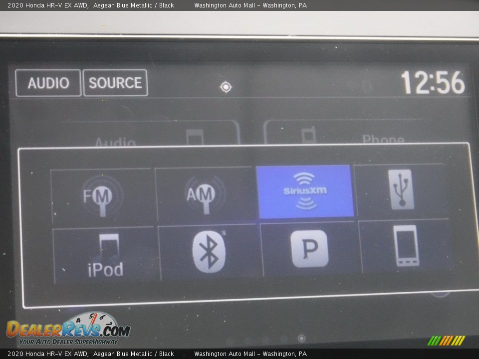 2020 Honda HR-V EX AWD Aegean Blue Metallic / Black Photo #21