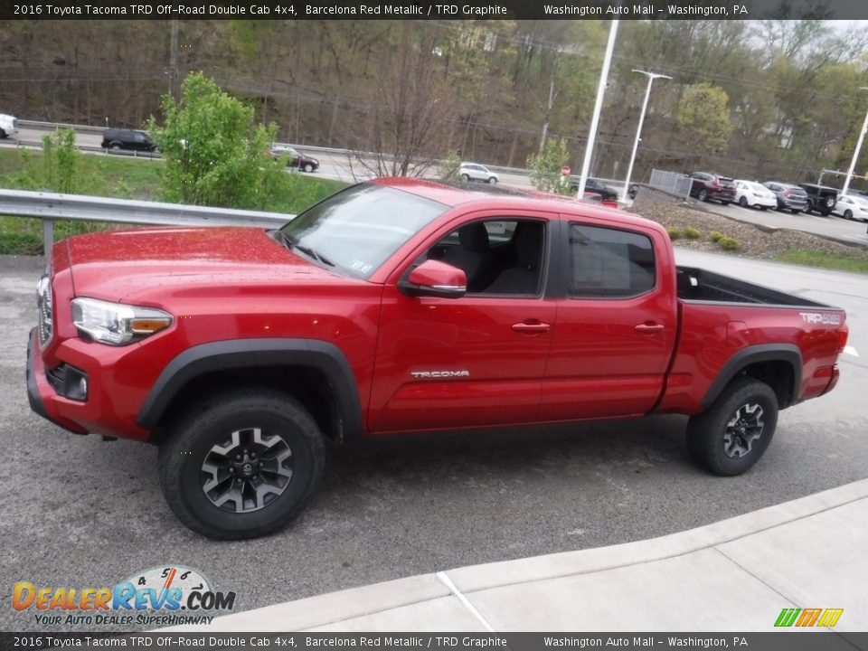 2016 Toyota Tacoma TRD Off-Road Double Cab 4x4 Barcelona Red Metallic / TRD Graphite Photo #15