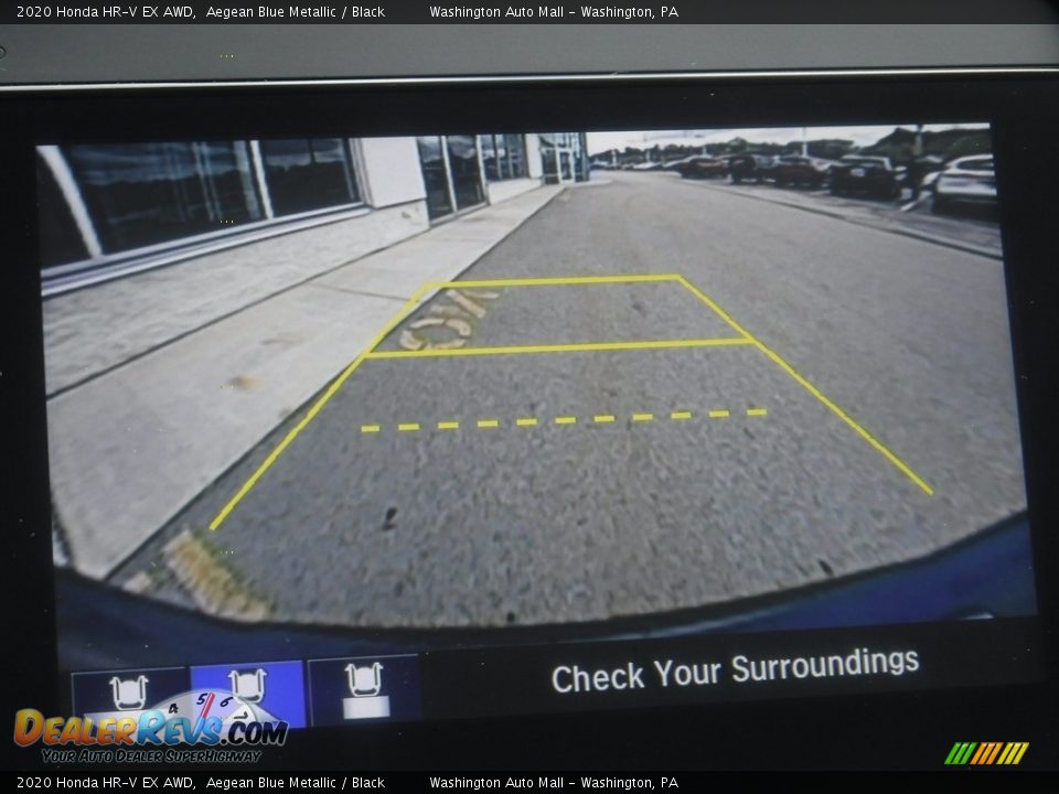 2020 Honda HR-V EX AWD Aegean Blue Metallic / Black Photo #22