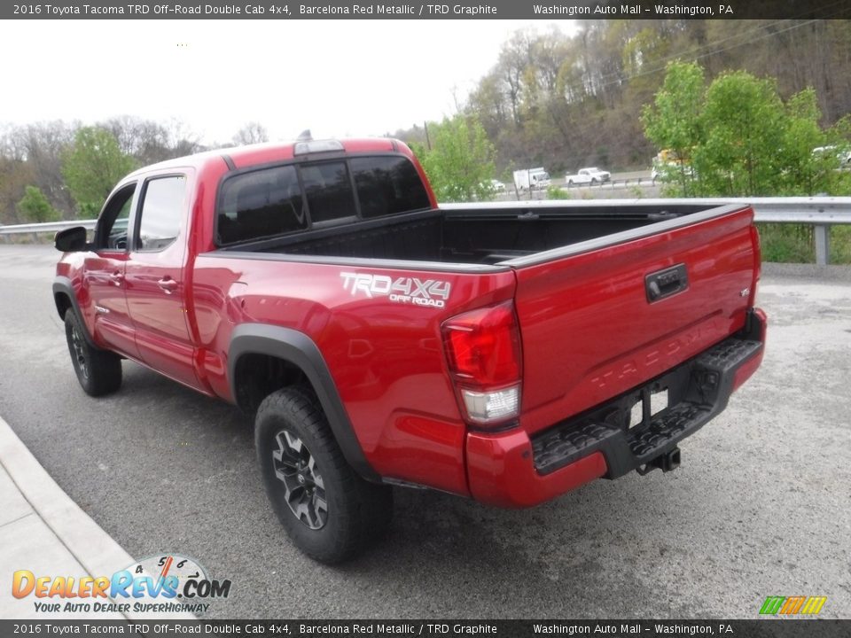 2016 Toyota Tacoma TRD Off-Road Double Cab 4x4 Barcelona Red Metallic / TRD Graphite Photo #16