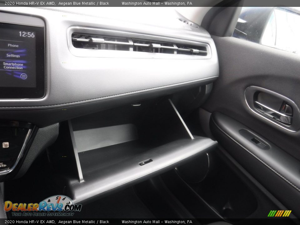 2020 Honda HR-V EX AWD Aegean Blue Metallic / Black Photo #23