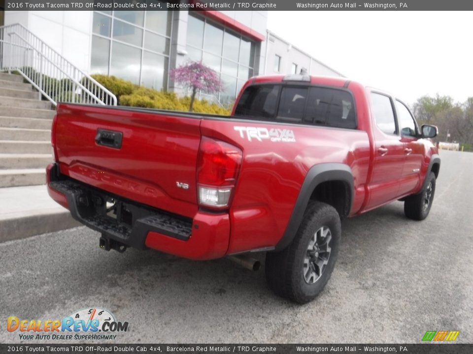 2016 Toyota Tacoma TRD Off-Road Double Cab 4x4 Barcelona Red Metallic / TRD Graphite Photo #18