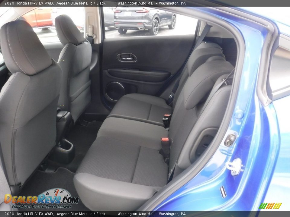 2020 Honda HR-V EX AWD Aegean Blue Metallic / Black Photo #28
