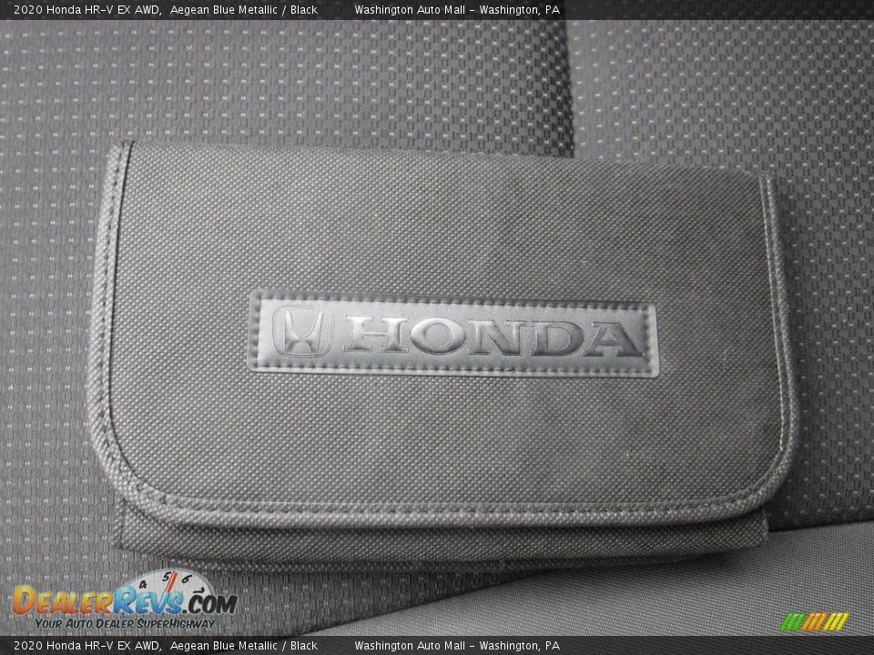 2020 Honda HR-V EX AWD Aegean Blue Metallic / Black Photo #31