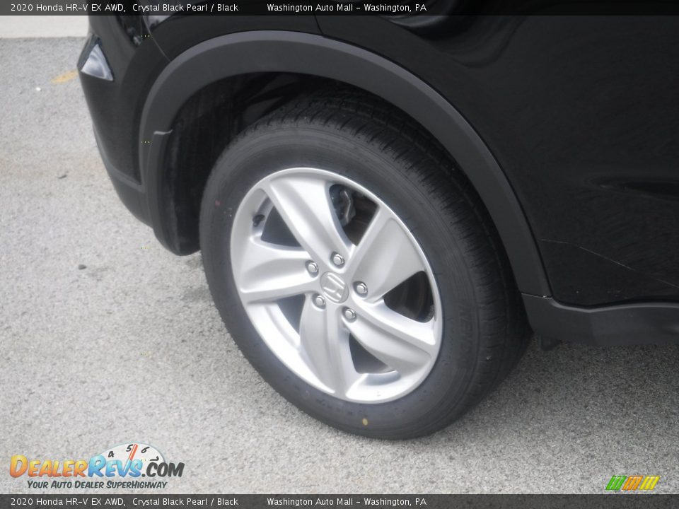 2020 Honda HR-V EX AWD Crystal Black Pearl / Black Photo #4