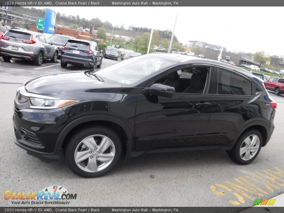 2020 Honda HR-V EX AWD Crystal Black Pearl / Black Photo #7