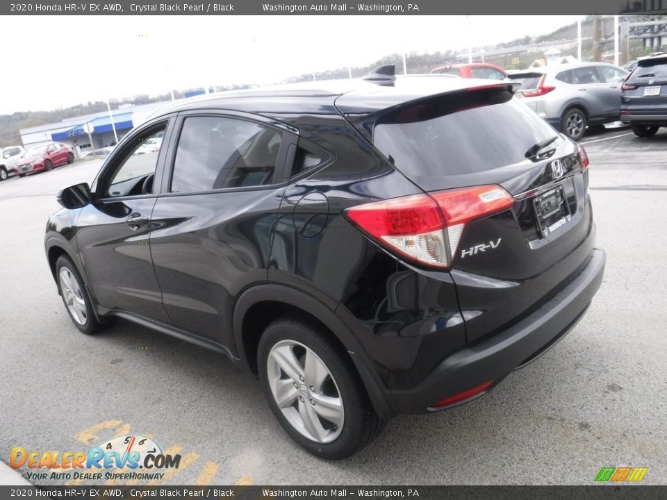 2020 Honda HR-V EX AWD Crystal Black Pearl / Black Photo #8