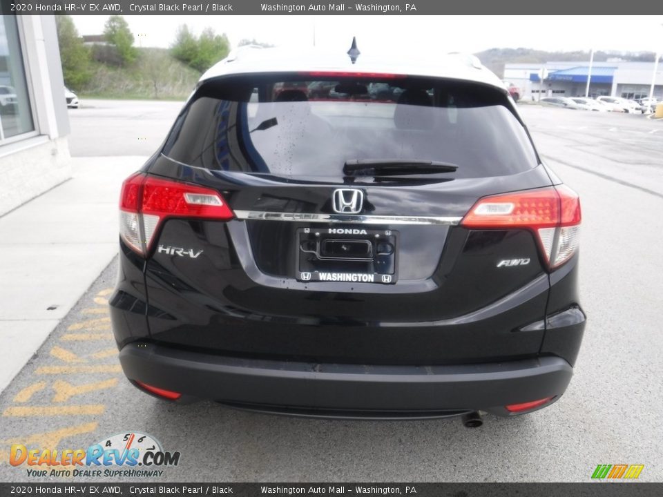 2020 Honda HR-V EX AWD Crystal Black Pearl / Black Photo #9