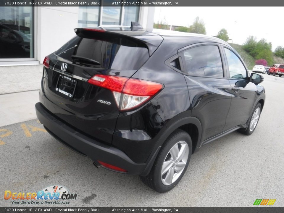 2020 Honda HR-V EX AWD Crystal Black Pearl / Black Photo #10