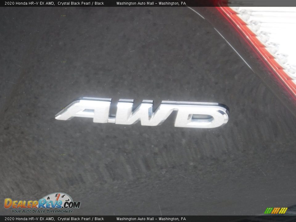 2020 Honda HR-V EX AWD Crystal Black Pearl / Black Photo #11