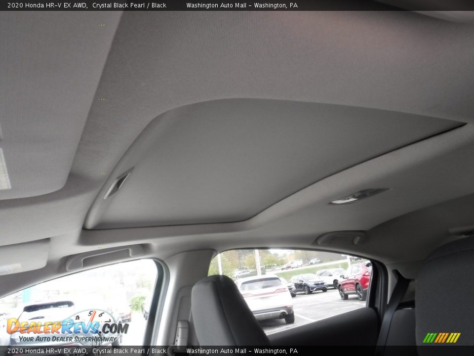 2020 Honda HR-V EX AWD Crystal Black Pearl / Black Photo #12