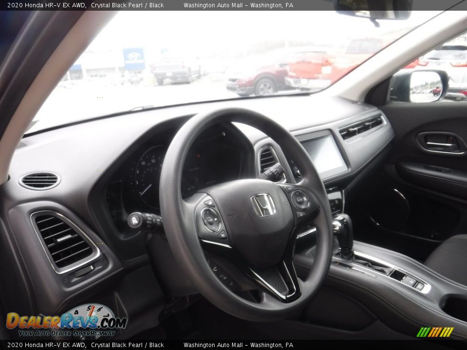 2020 Honda HR-V EX AWD Crystal Black Pearl / Black Photo #13