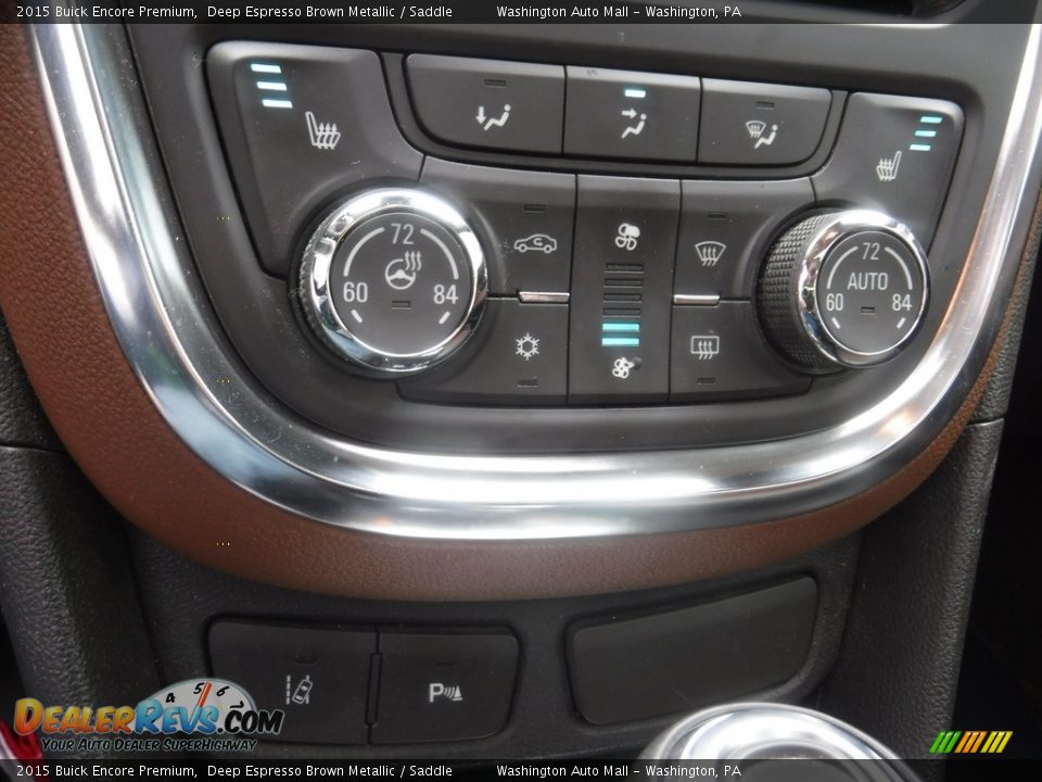 2015 Buick Encore Premium Deep Espresso Brown Metallic / Saddle Photo #5