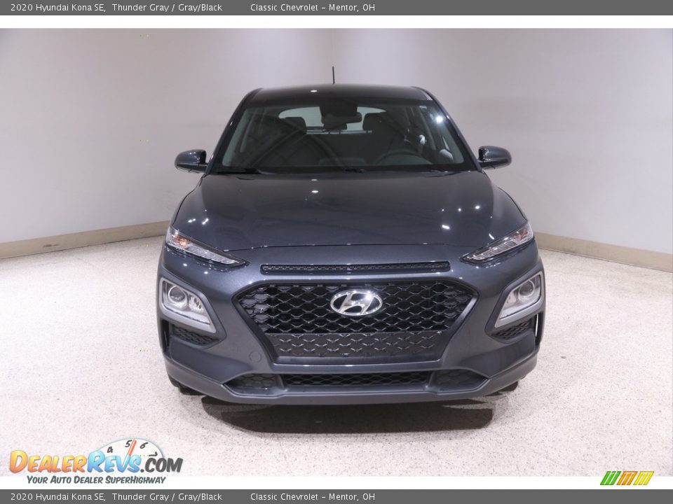 2020 Hyundai Kona SE Thunder Gray / Gray/Black Photo #2