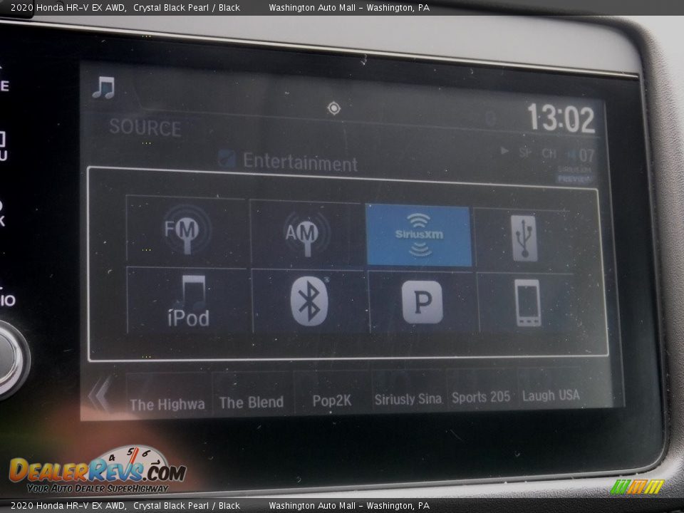 2020 Honda HR-V EX AWD Crystal Black Pearl / Black Photo #20