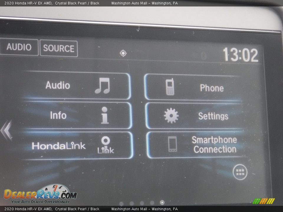 2020 Honda HR-V EX AWD Crystal Black Pearl / Black Photo #22