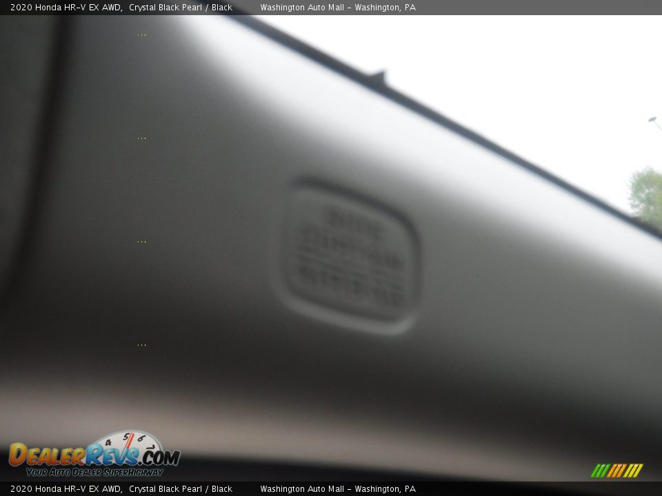 2020 Honda HR-V EX AWD Crystal Black Pearl / Black Photo #23