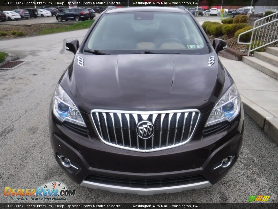 2015 Buick Encore Premium Deep Espresso Brown Metallic / Saddle Photo #13