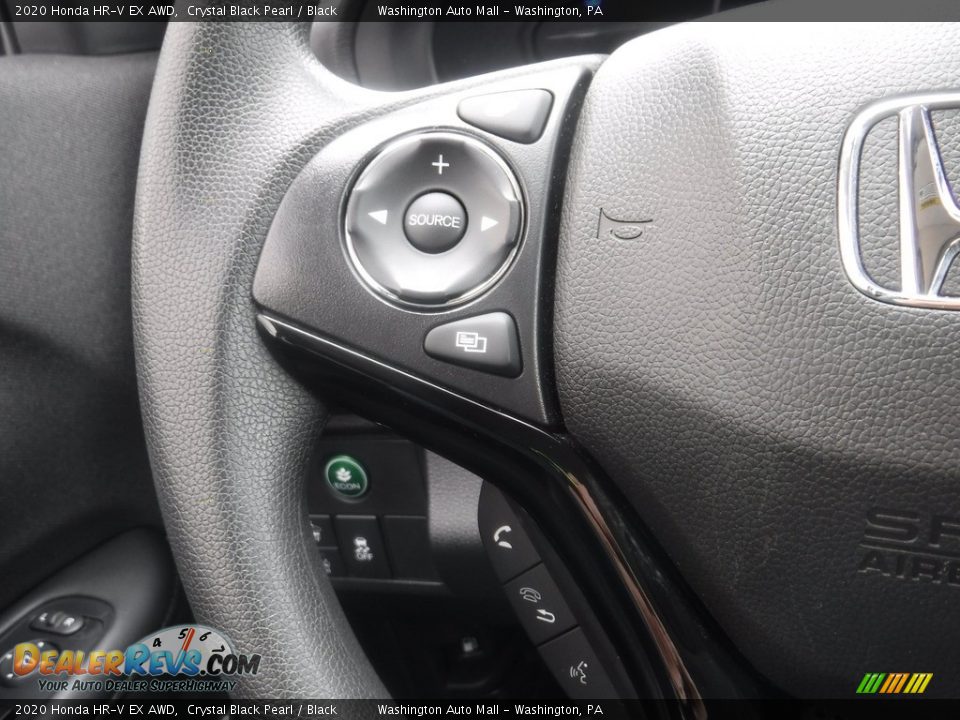 2020 Honda HR-V EX AWD Crystal Black Pearl / Black Photo #26