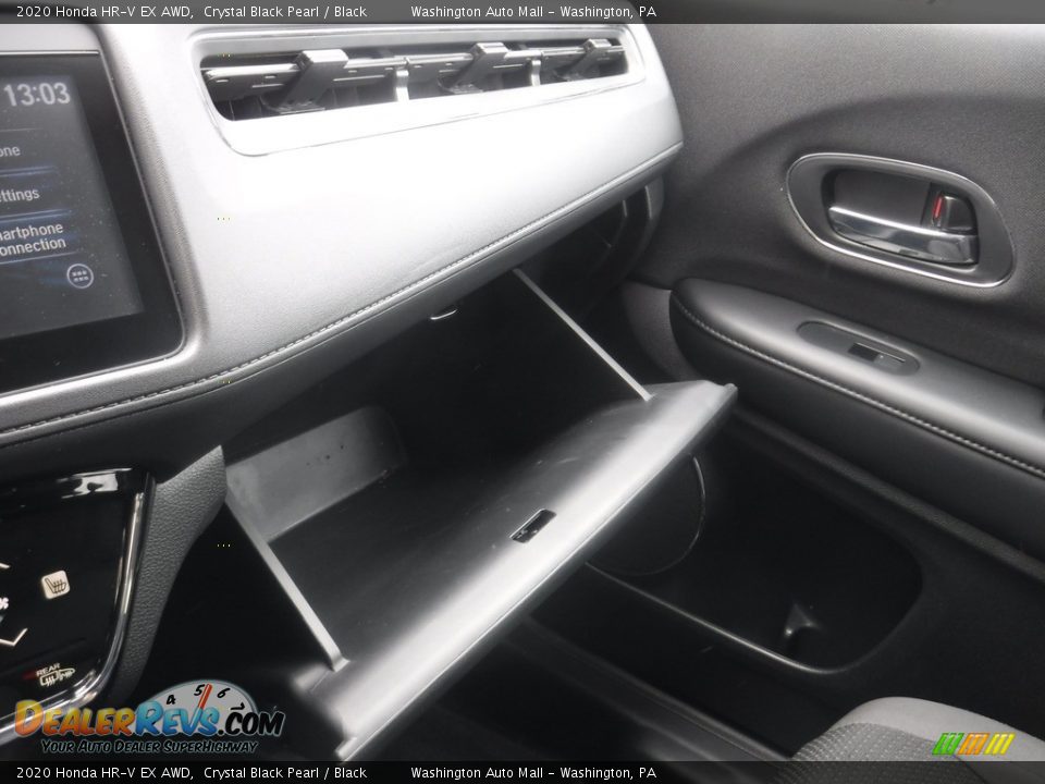 2020 Honda HR-V EX AWD Crystal Black Pearl / Black Photo #28