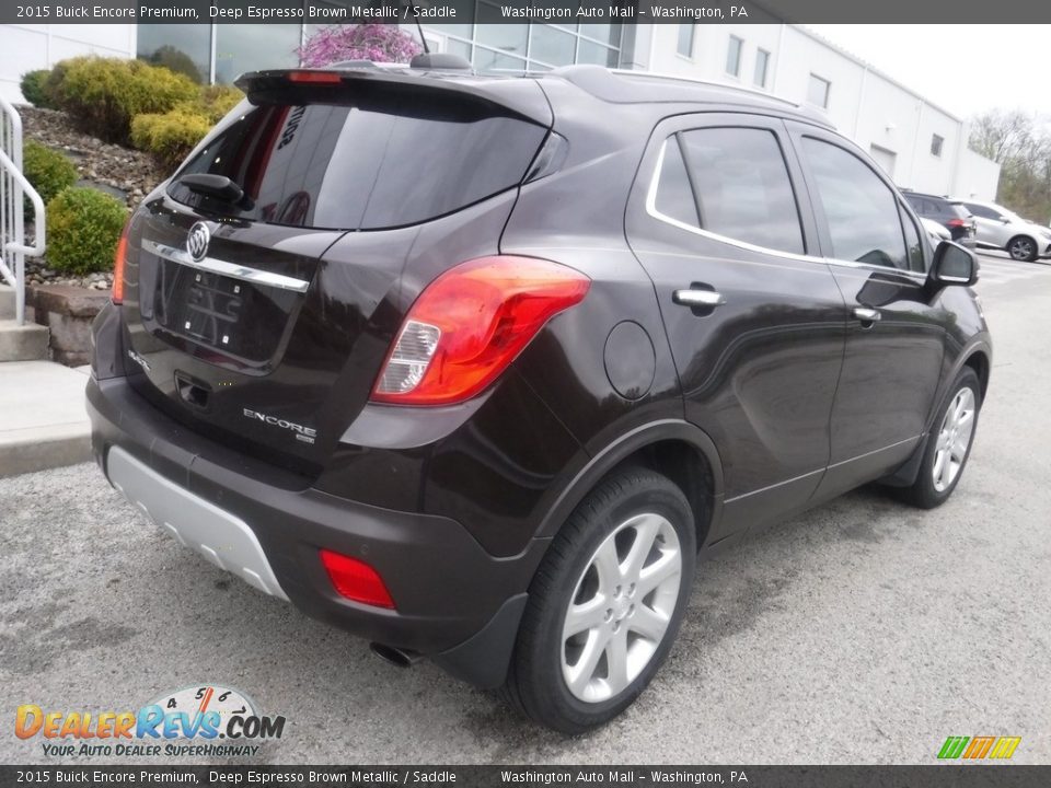 2015 Buick Encore Premium Deep Espresso Brown Metallic / Saddle Photo #18