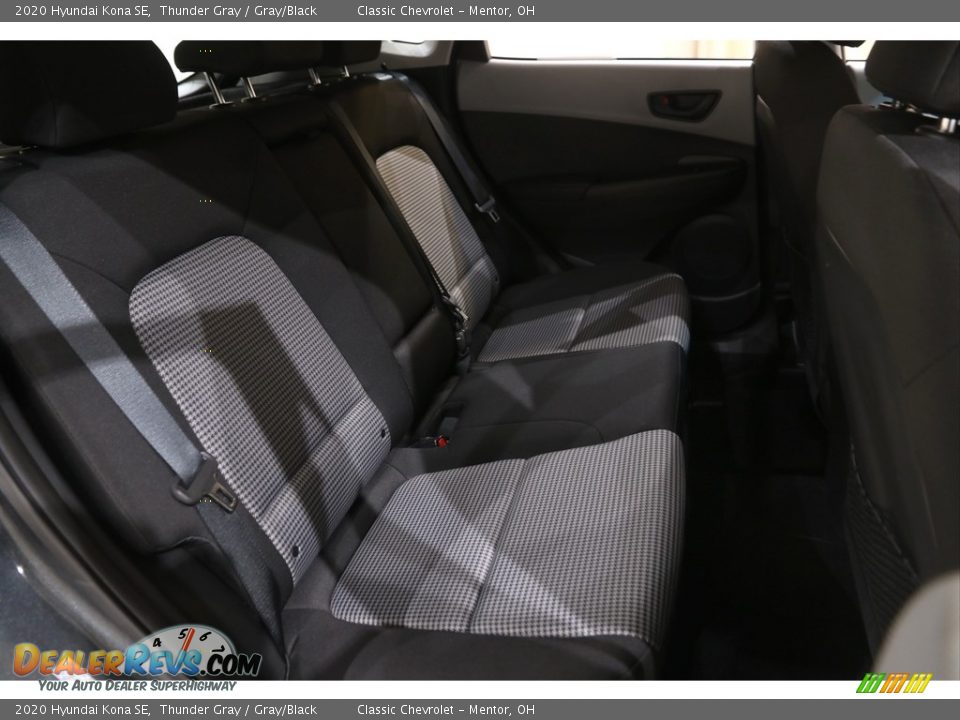 2020 Hyundai Kona SE Thunder Gray / Gray/Black Photo #15