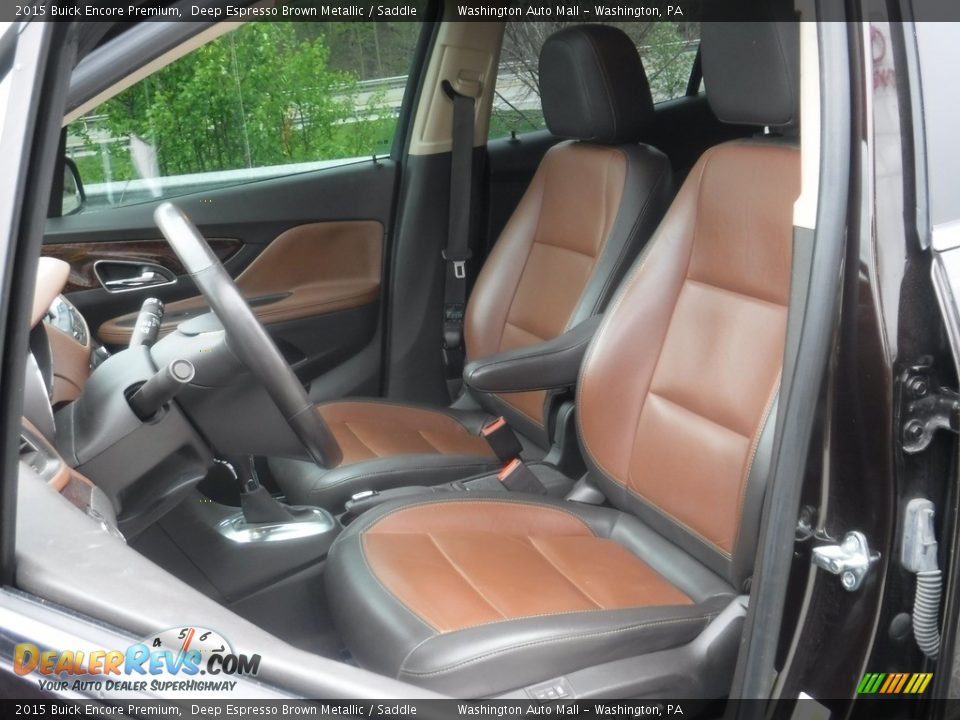 Saddle Interior - 2015 Buick Encore Premium Photo #26